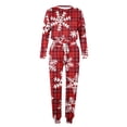 thumbnail image 3 of Fanxing Sweatsuits 2pcs Sets Womens Plus Size Christmas Sweatsuits 2pcs Women Snowflake Long Pants Tracksuits Two Piece Outfit Loose Jogger Set Christmas Gift Clearance 2023, 3 of 5