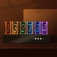 thumbnail image 3 of Reloj de tubo USB perfecl Nixie RGB Pantalla LED grande reloj electrónico Digital, 3 of 8