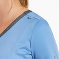 thumbnail image 4 of Maevn MATRIX Women's Contrast Double V-Neck Scrub Top [XXS - 3XL, FREE SHIPPING], 4 of 6