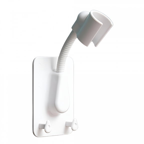 HIBIBUD 2026 New Shower Head Holder,360 Degree Adjustable Shower Head Bracket,Self-Adhesive Showerhead Bracket,Universal Bathroom Shower Head Hanger,Wall Mount Shower Nozzle Stand