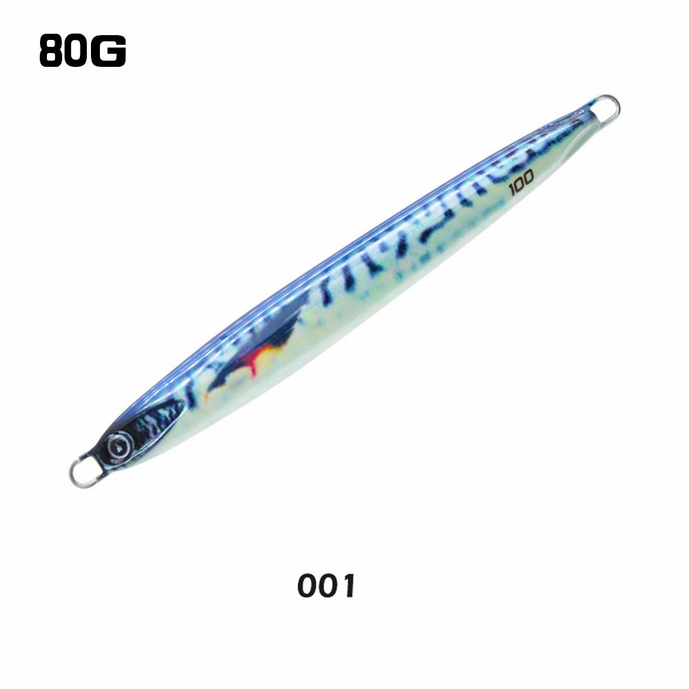 3d printed 60g 80g Spinning Baits Spanish mackerel Spanish mackerel Lead Casting Metal Fishing