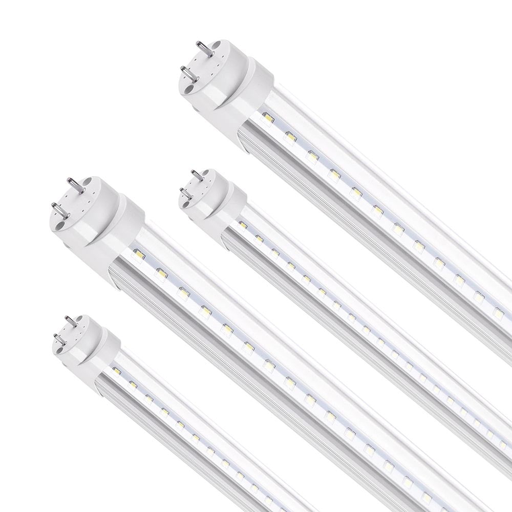 25Pcs 4' T8 LED Tube Light 18W G13 Bi-pin Shop Light Fluorescent Replace 6500K 