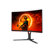 AOC 27" 240 Hz VA QHD Gaming Monitor FreeSync Premium (AMD Adaptive Sync) 2560 x 1440 (2K) DCI-P3 (CIE1976): 90.62% NTSC (CIE1976): 99.21% CQ27G3Z