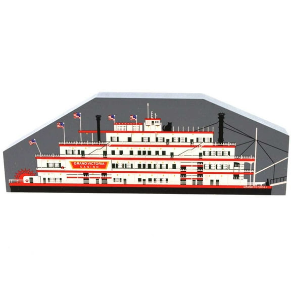 2.75In Grand Victoria Ii, Wood, Riverboat Casino Ohio River Csta2041