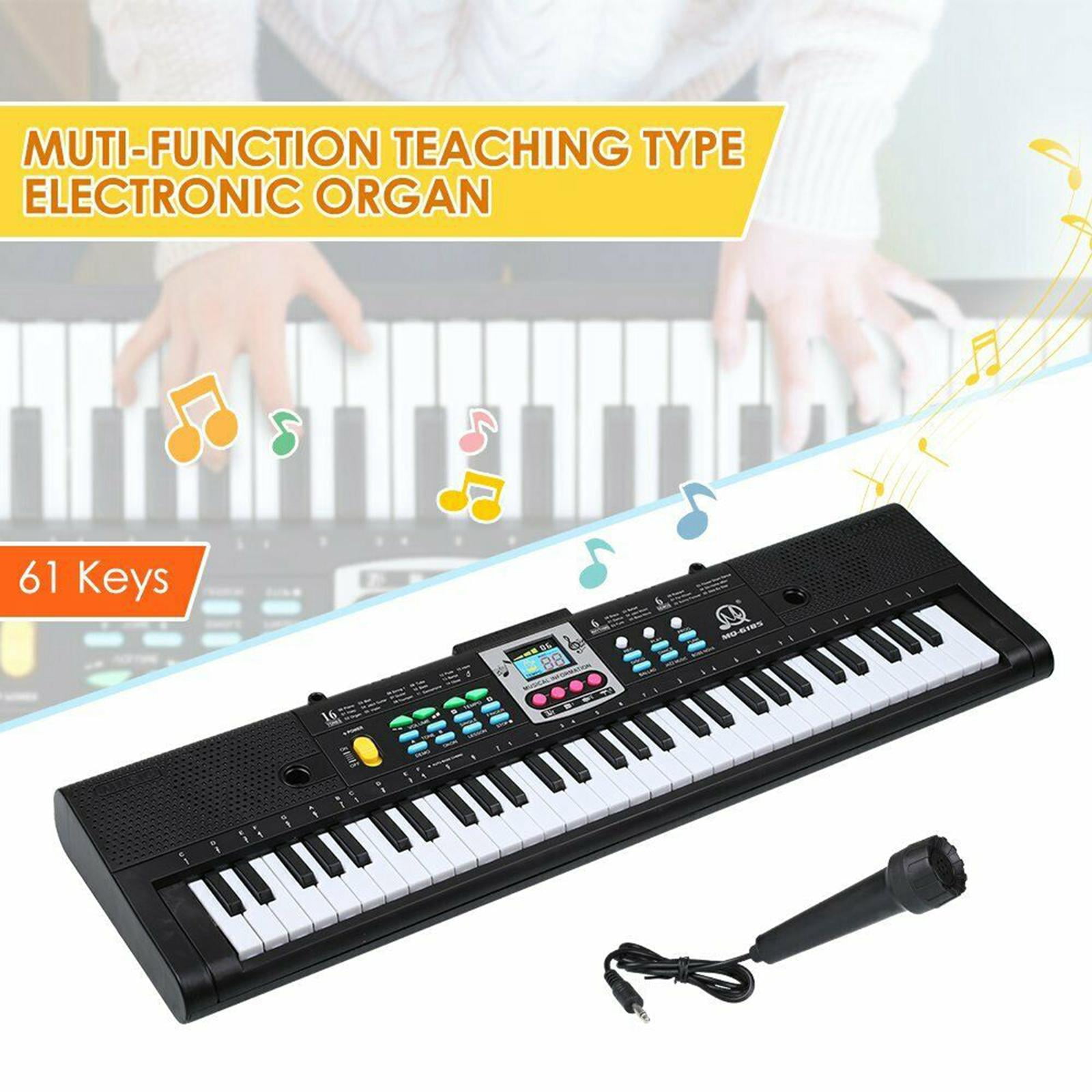 LeeQinersw 61 Keys Digital Music Electronic Keyboard Key Board Electric Gift