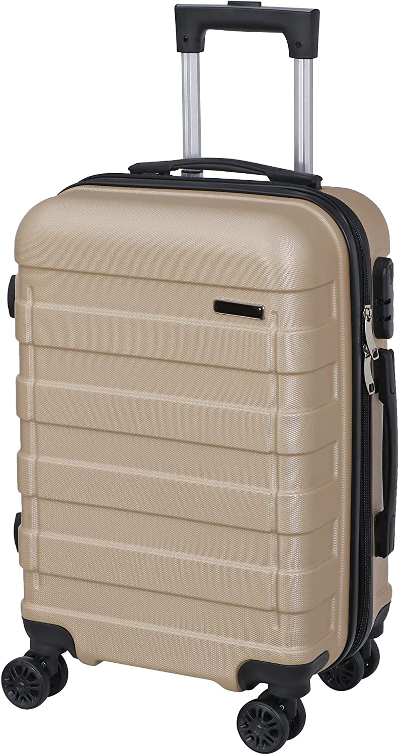 Hardside Expandable Spinner Luggage, Carry On Luggage Lightweight
