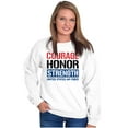 thumbnail image 4 of US Air Force Courage Honor Strength Sweatshirt for Men or Women Brisco Brands L, 4 of 6
