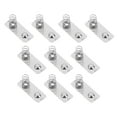 thumbnail image 1 of Miangastore 10PCS Metal Battery Spring Contact Plate AA Battery Terminal Plate Battery Contact Spring Replacement Silver-Plated Battery Spring for Remote Control Devices, 1 of 9