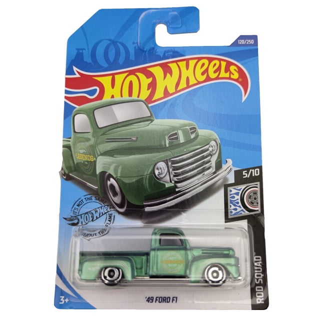 HOT WHEELS-FORD RANGER RAPTOR F-150 SVT LIGHTNING 49 F1, coche de Metal fundido a presión, colección de juguetes para niños, 1/64, 79 Fivean unisex