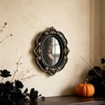thumbnail image 5 of 1Pc Gothic Frames, Halloween Wall Decor, Frame Wall Art, Resin Spooky 3D Sculptures, Home Decor for Wall Hanging & Tabletop Display - 3.7''x4.6'', 5 of 6