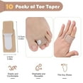 thumbnail image 3 of maskred Universal Finger Straightener Fitment For Hammer And Overlapping Toes Non-shedding Nylon Unisex 10pcs L, 3 of 6
