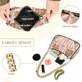 thumbnail image 2 of FORMRS Womens Shoulder Bag with Chain Strap Clutch Purse Cute Tote Handbag, Pink Candy House, 2 of 7