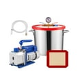 thumbnail image 1 of Pompe à Vide 3CFM 1/4HP pour Réfrigération avec Chambre à Vide pour Emballage sous Vide Domestique, Climatisation, Entretien Automobile, Utilisation Grand, 1 of 7