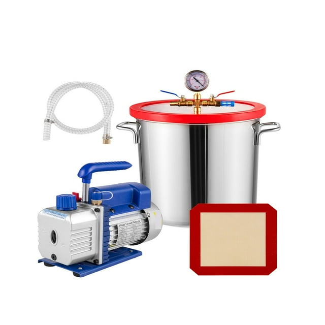 3CFM 1/4HP Vacuum Pump Refrigeration With Vacuum Chamber For Household Vacuum Packing Air Condition Automobile Maintenance ,Widely Use