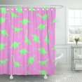 thumbnail image 1 of ABPHQTO Cortina de ducha de poliéster con estampado de dinosaurios de colores para niñas y niños, 152x180 cm ABPHQTO PKNMT60x72Shower-2178, 1 of 2