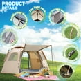 thumbnail image 2 of SMBT 2-3 Person Camping Tent,  Tents for Camping,Instant Pop Up Camping Tent with Screen Porch,Removable Rainfly and Carry Bag for Camping Backpacking Hiking, 2 of 10
