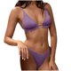 thumbnail image 1 of Traje de baño para mujer, moda, cómodo, color sólido, bikini, traje de baño de color liso para mujer, conjuntos de bikinis, trajes de baño para mujer, 1 of 4