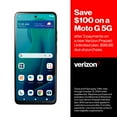thumbnail image 2 of Open Box Motorola MOTXT2417DPP G 5G 6.5'' 4GB RAM 128GB Storage Verizon Prepaid Smartphone, Sage Green, 2 of 10