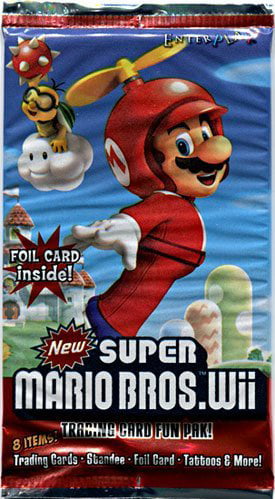 ENTERPLAY SUPER MARIO BROS Wii TRADING CARD FOILS MIXED LOT OF 13 AS PICTURED 