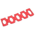 thumbnail image 3 of 3pcs Silicone Refrigerator Storage Rack Holder Mat Organizer Fridge Tin Can Storage Holder Mat Can Beverage Beer Rack (Red), 3 of 8