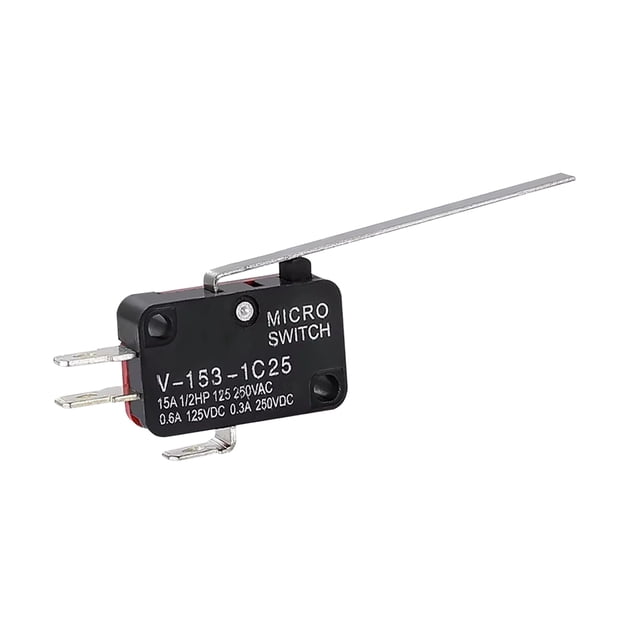 Interruptor Final Carrera Palanca Largo V-156-1C25 5pz