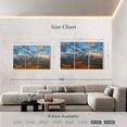 thumbnail image 4 of Elephant Stock Rustic Wyoming Wall Art - Horizontal Multi Panel Canvas - Living Room Wall Decor - Nature Multi Panel - Brown And Gray Decor By Darren White Photography - 74" x 48", 4 of 8