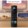 thumbnail image 3 of Control Remoto Bluetooth Archy F Tv Stick Y F Tv Cube Compatible Con Smart Tv Bluetooth Voz Plataformas De Streaming, 3 of 6