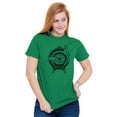 thumbnail image 3 of Hand Eye Crystal Ball Futuristic Spirit Plus Size Crewneck Graphic Tee Shirt Brisco Brands 4X, 3 of 5