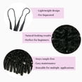 thumbnail image 2 of Eayon Water Curly 100% Crochet Human Hair Extensions 22 inch 200 Strands 240g Burmese Curly Pre-Separated Feather Line Human Crochet Hair Natural Color, 2 of 13
