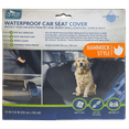 thumbnail image 3 of Precious Tails Co-Pilot Waterproof Dog Car Seat Cover, Grey, Large, 53"L x 53"W x .25"H, 3 of 11