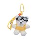 thumbnail image 4 of Llavero con colgante de animal de dibujos animados, novedoso, adorable y de peluche. oso amarillo, 4 of 9