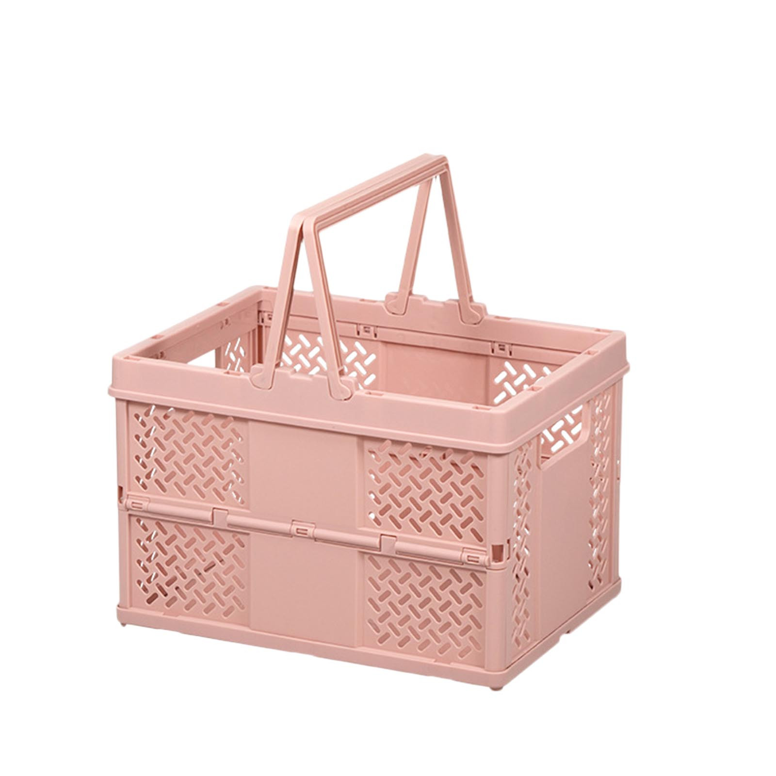 onhuon foldable outdoor picnic basket supermarket shopping basket