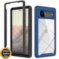 thumbnail image 1 of Circlemalls Case for Google Pixel 6 Pro Case, + Screen Protector 12 Feet Drop Test Shockproof Transparent Cover -Blue, 1 of 7