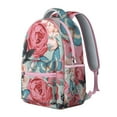 thumbnail image 2 of Fashionable Flowers and Sunflower Design Backpack for Women & Girls - Spacious College Backpack with Multiple Pockets - Water-Resistant School Bag with 15" Laptop Pocket, 2 of 6