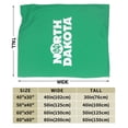 thumbnail image 3 of Manta de franela de hockey de los sioux combatientes de Dakota del Norte, elegante edredón para una siesta, edredón de invierno para las cuatro estaciones, edredón antimicrobiano con control de, 3 of 5
