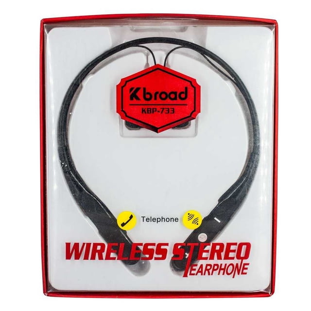 Audifonos Bluetooth Kbroad Sport Entrada SD Negro