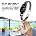 thumbnail image 4 of Inteprter Reloj inteligente compatible con Bluetooth 4,0, alarma de frecuencia cardíaca, reloj deportivo para adolescentes, inteligente Electrónica Negro, 4 of 6