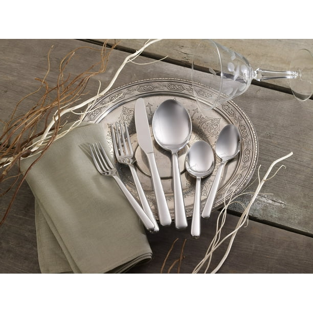 Lorena 42Piece Binghamton Heavy Flatware Set