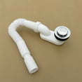 thumbnail image 4 of DEEPCRAFF Bathtub Plumbing Bathtub Drain Pipe Adjustable Length 1Set, 4 of 8