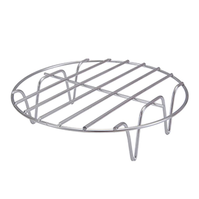 Rejilla para freidora de aire para freidoras de aire, rejilla multicapa de acero inoxidable, accesorios para freidoras de aire, rejilla para cocinar al vapor