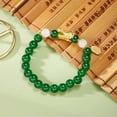 thumbnail image 6 of GKNET Good Luck Dragon Year Dragon Head Bead Bracelet Adjustable Women Delicate Jewelry Gift-#2, 6 of 9