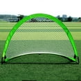 thumbnail image 4 of Meileang Outdoor Movable Soccer Goal Net Enhance Accuracy & Skills Improve Wear-Resistant Foldable Football Shot Mesh Free Kick Practice Football Target Net Goal Training Equipment for Kids Teens, 4 of 7