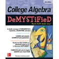 thumbnail image 1 of Pre-Owned College Algebra Demystified (Paperback) 0071815848 9780071815840, 1 of 1