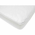 thumbnail image 2 of American Baby Company Waterproof Fitted Crib and Toddler Mattress Protector, Quilted and Noiseless Crib & Toddler Mattress Pad Cover, White, 52"x28"x9", 2 of 3