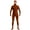Coffee, variant on Unisex Spandex Stretch Adult Clothes Full Jumpsuit Zentai Disappearing Man Body Suit For Carnival, Parties Black 2XL