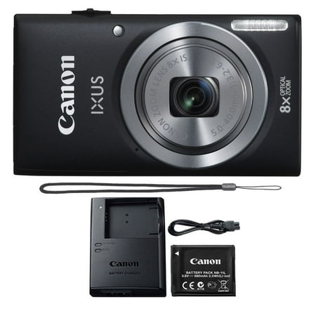 Canon IXUS 185 20MP Point and Shoot Digital Camera Black or
