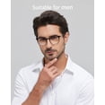 thumbnail image 3 of Gafas que bloquean la luz azul ANRRI con montura ligera, 3 of 6