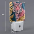 thumbnail image 3 of KLL Pink Tiger Gold Leaves for Night Lights,Auto Sensor Night Lamp Plug in Night Light with Dusk-to-Dawn Light Sensor LED Nightlightfor Adults & Kids Room/Bedroom/Hallway, 3 of 7