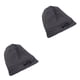 thumbnail image 1 of Minnieouse Sombrero Otoño Gorros Turbantes Satén Underscarf Caps Ajustable Musulmán Islámico Hijabs Headwear Wrap Protección gris oscuro gris oscuro 2piezas Minnieouse  CBP392711, 1 of 6