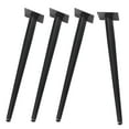 thumbnail image 5 of FONDOTIN 4pcs Universal Furniture Leg Replacement Mid-Century Style Metal Table Legs Conical Furniture Replacement Legs For Sofa Cabinet Table Chair, 5 of 8
